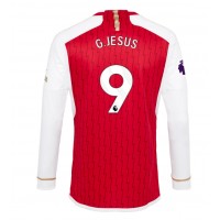 Arsenal Gabriel Jesus #9 Hjemmedrakt 2023-24 Langermet